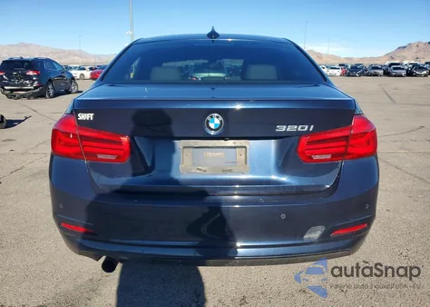 2016 BMW 320 I z USA, uszkodzony, nr VIN WBA8A9C56GK617152